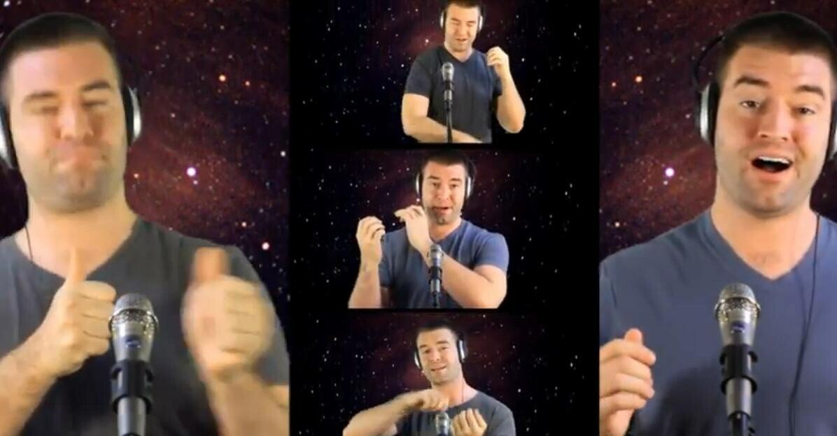 Melodia realizata din peste 90 de inregistrari, in 300 de ore de productie! Videoclipul postat pe YouTube a atras peste 200.000 de vizionari in doar 4 zile