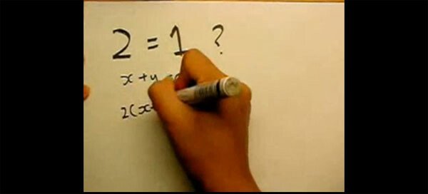 Demonstratia INCREDIBILA care iti va da peste cap logica