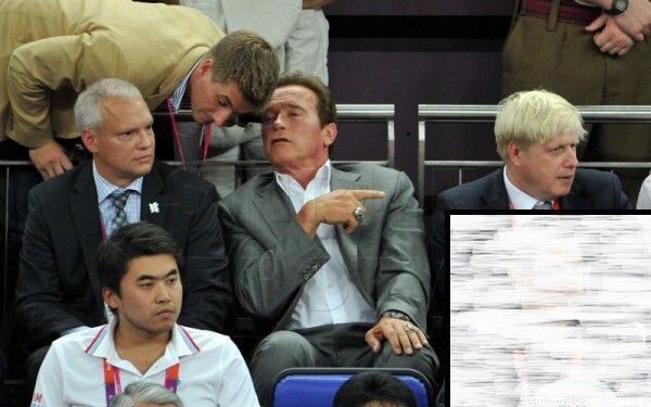 Aparitie-SURPRIZA la cea mai tare finala de la Olimpiada! Ce ROMAN este langa ARNOLD! FOTO