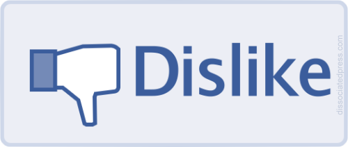 Dislike pentru facebook