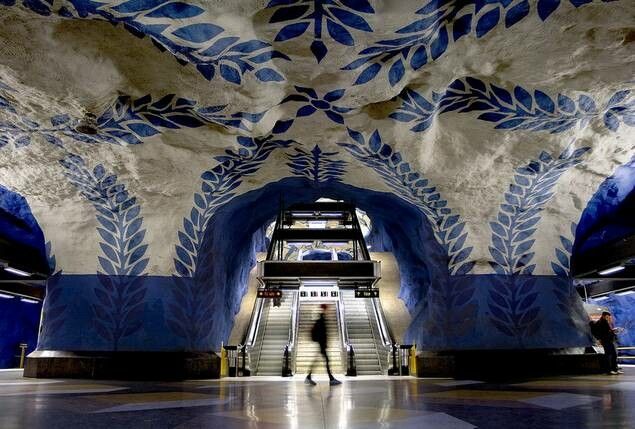 Acestea sunt cele mai SPECTACULOASE 5 statii de metrou din lume! GALERIE FOTO