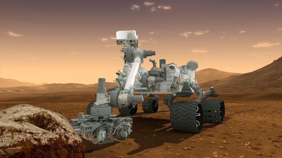 Robotul Curiosity a fotografiat o eclipsa pe Marte!