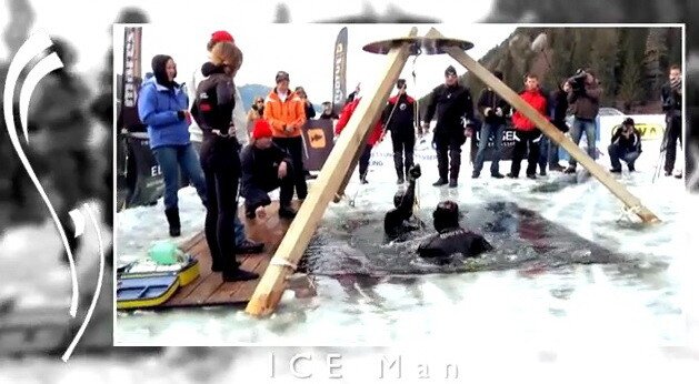 A plonjat intr-un lac la peste 5.000 de metri altitudine! VIDEO