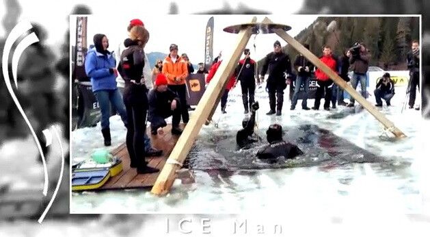 A plonjat intr-un lac la peste 5.000 de metri altitudine! VIDEO