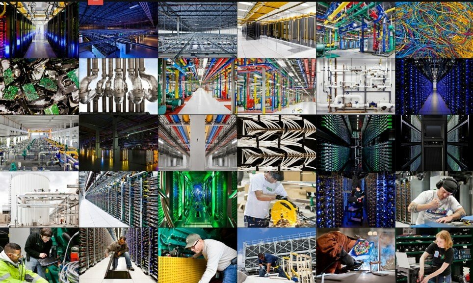 Inside the internet: IMAGINI in PREMIERA cu serverele Google! VIDEO