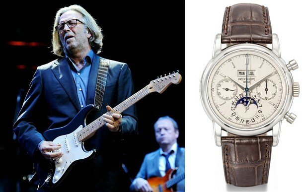 Un ceas din platina al lui Eric Clapton a fost vandut la licitatie! Vezi pe ce suma: