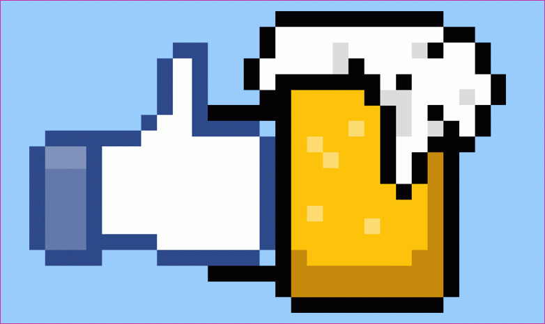 O bere pentru un Like pe Facebook