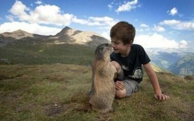 Fotografia inceputului de an: Cea mai frumoasa relatie de prietenie: Matteo a reusit sa faca un lucru pe care niciun alt om nu a putut"