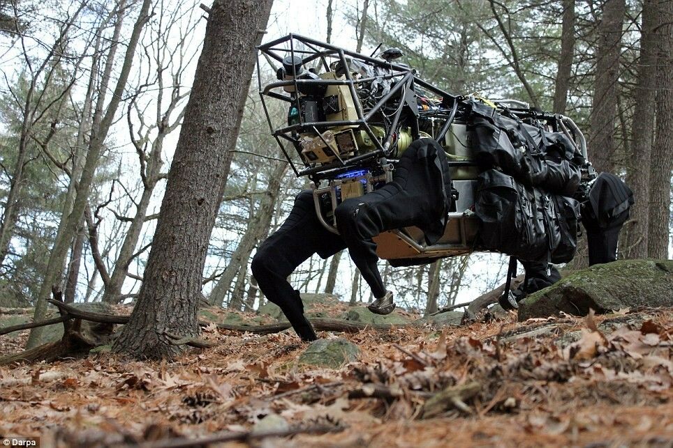 Armele viitorului: Americanii isi doteaza armata cu roboti inteligenti asemanatori unor caini VIDEO