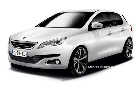 Noul Peugeot 308 a fost dezvaluit dintr-o gafa! Primele imagini neoficiale