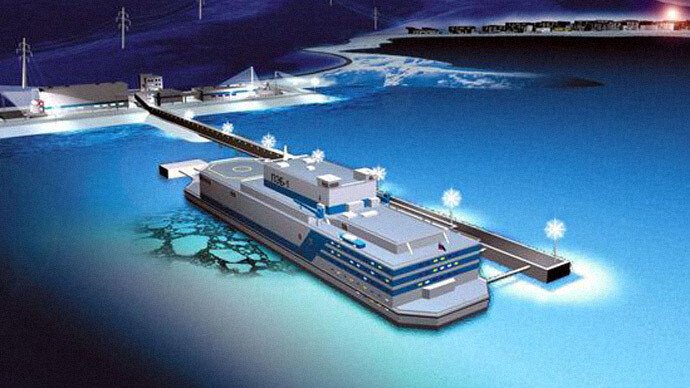 Centrala nucleara plutitoare o sa fie operationala in 2016: Vezi cum arata nava! FOTO