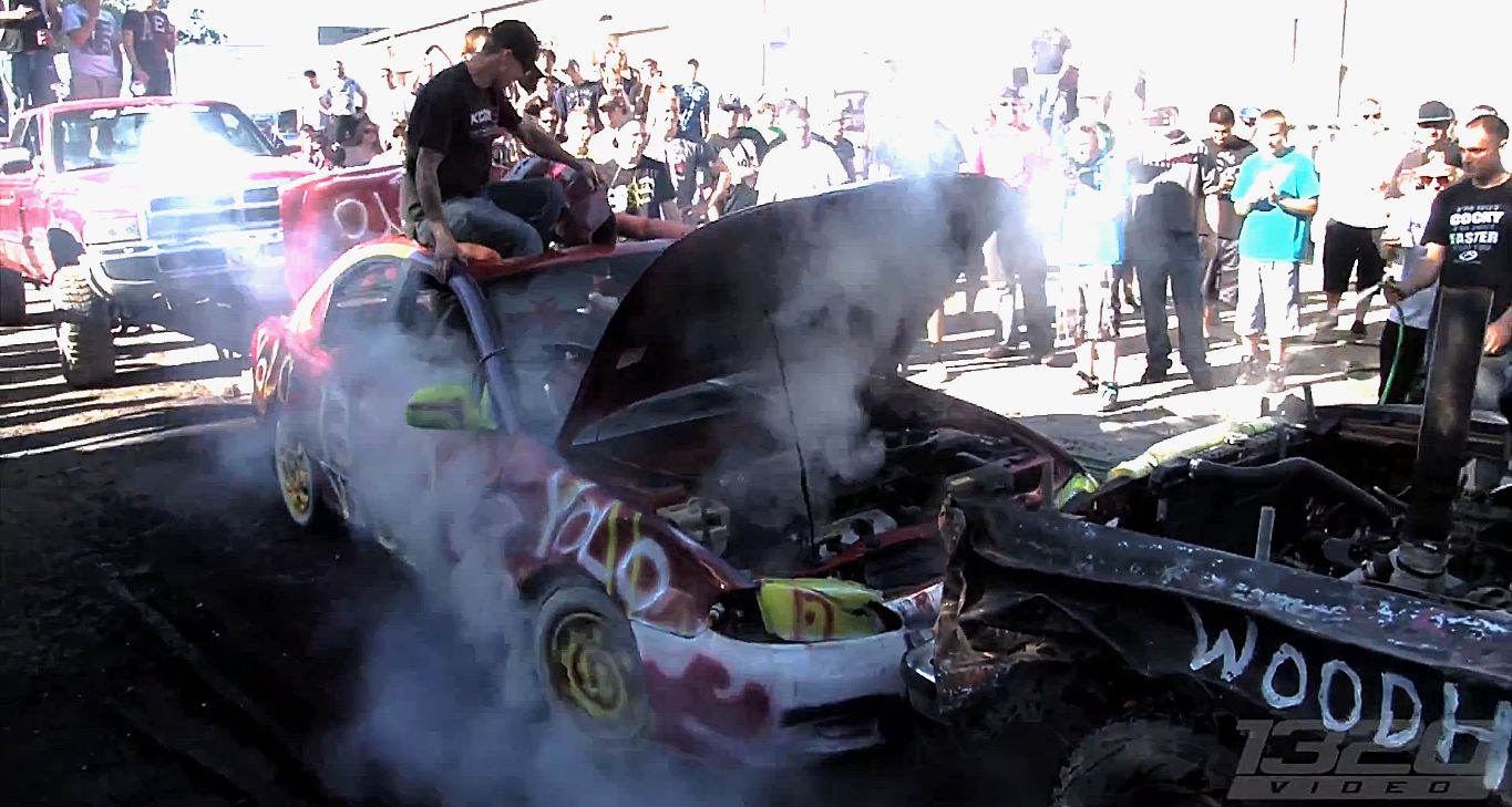 Acesta e cel mai idiot burnout pe care l-ai vazut vreodata! VIDEO