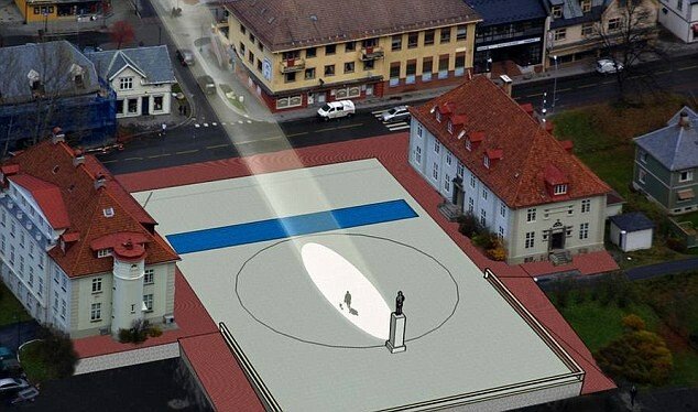 Acesta este orasul din Norvegia care va fi luminat pentru prima oara de soare in timpul iernii cu ajutorul unor oglinzi gigantice! VIDEO