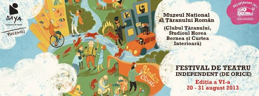 Incepe UNDERCLOUD - festival de teatru independent! Vezi programul complet: