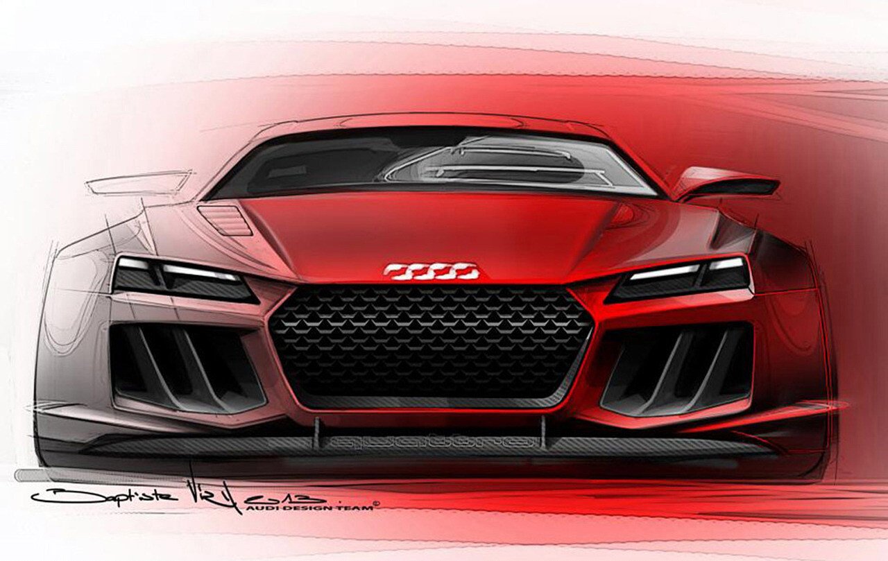 Cea mai noua creatie a nemtilor a fost scapata pe net! Vezi primele imagini cu noul concept Audi!