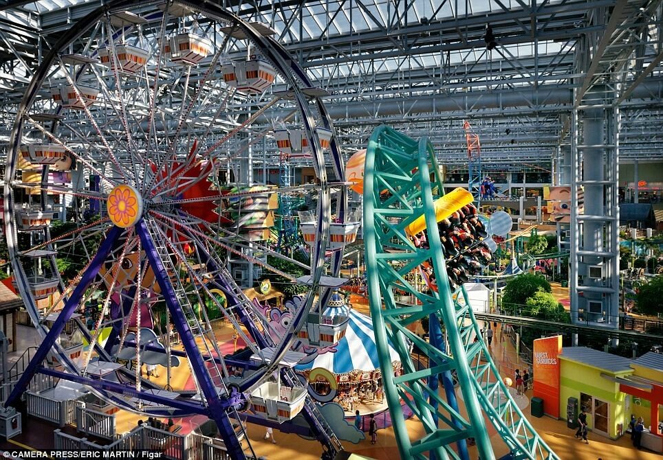 Oamenii se cazeaza la hotel ca sa-l viziteze: Acesta este cel mai aglomerat mall din America: FOTO