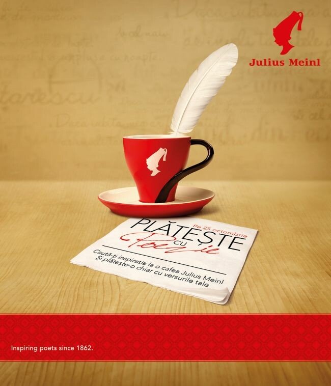 Iti cumperi cafeaua cu versuri nu cu bani: Se intampla in Romania in 11 cafenele din tara: