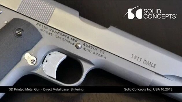 Cum arata si cum functioneaza prima arma imprimata 3D: VIDEO