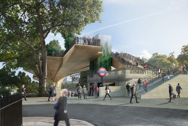 Asa va arata Garden Bridge, podul-gradina care va trece peste Tamisa! FOTO