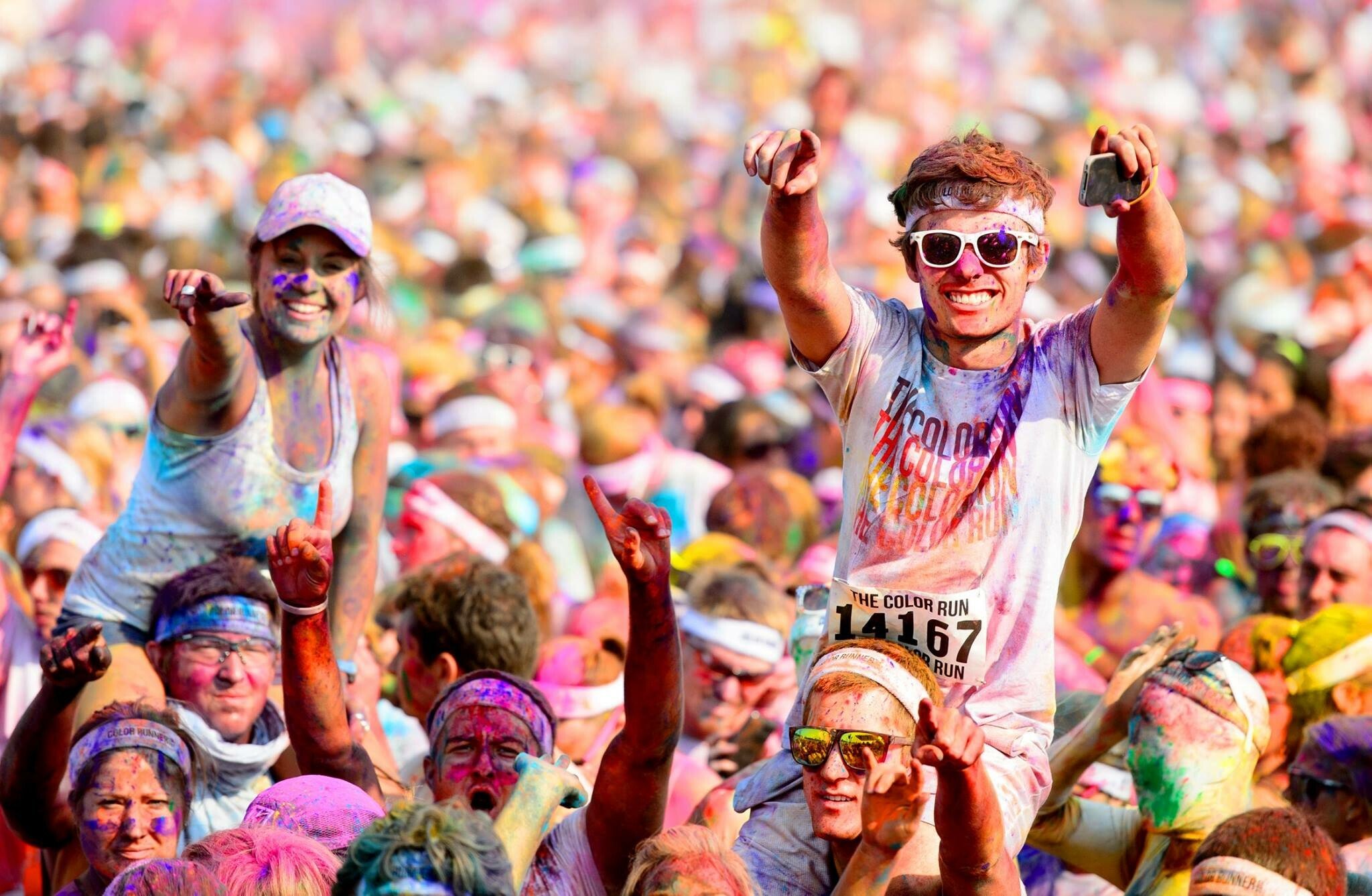 The Color Run la Mamaia si Train Delivery 2014! Unde iesim in weekend: