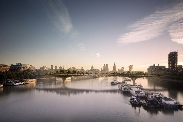 Asa o sa arate podul de 275 de milioane de dolari din Londra! FOTO