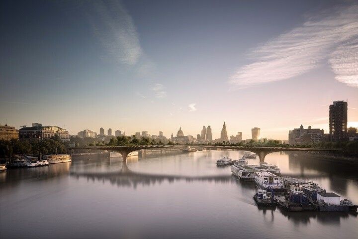 Asa o sa arate podul de 275 de milioane de dolari din Londra! FOTO