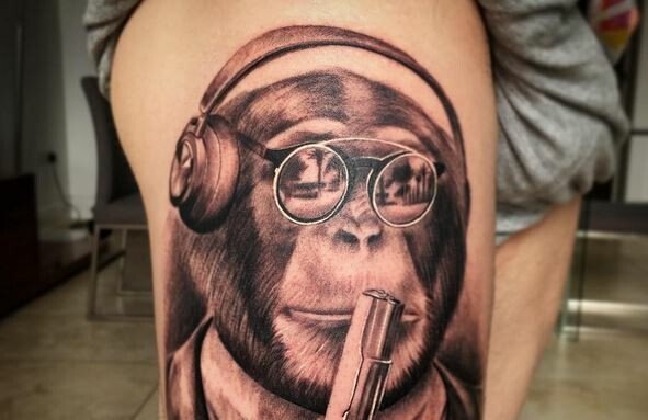 Mii de oameni au reactionat cand au vazut acest tatuaj! Ce jucator celebru si-a desenat asta pe picior