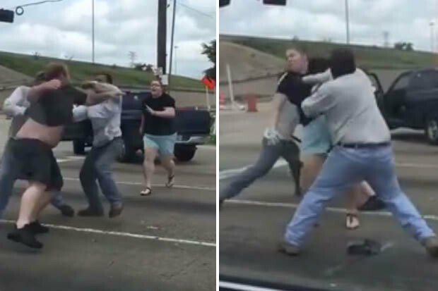 Stupefiant! Bataie ca in filme dupa un accident de masina banal! O femeie a fost lovita cu pumnul! Ce s-a intamplat la final este incredibil