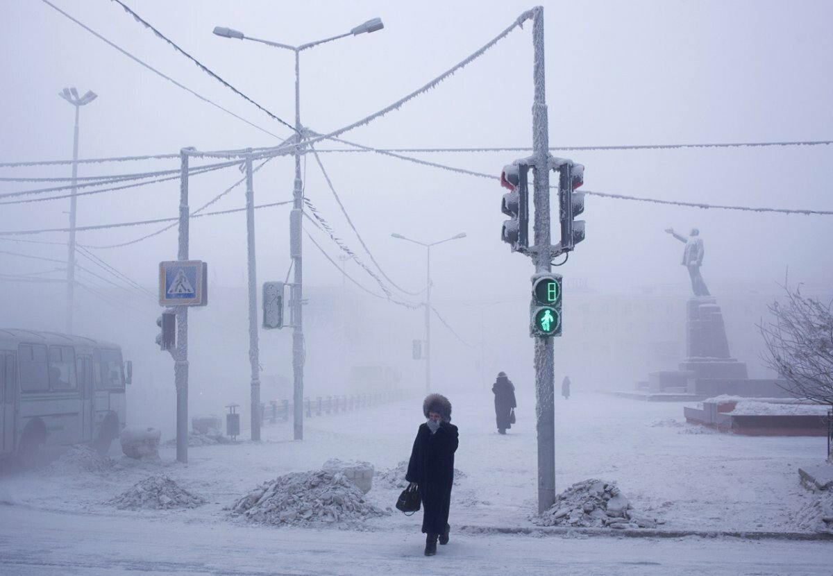 Viata in cel mai friguros oras de pe planeta: temperatura medie e de -50 de grade Celsius, iar recordul e de -71.2