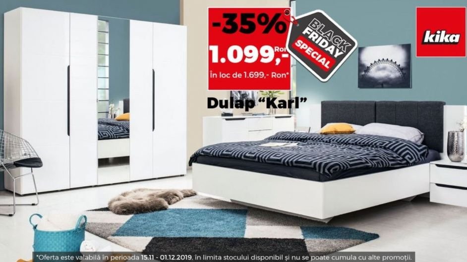 Kika, reduceri de Black Friday timp de două săptămâni