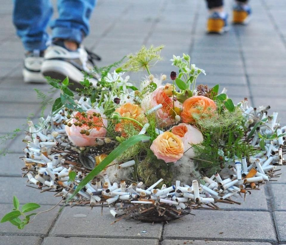 Floristul Nicu Bocancea, 50 de aranjamente florale neobișnuite