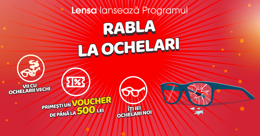 (P) Ce presupune Programul “Rabla la ochelari!”. Este timpul să te reînnoiești!