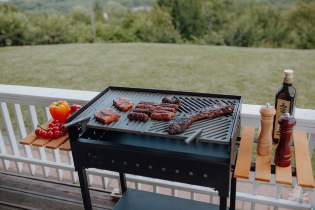 (P) Bucură-te de experiențe culinare desăvârșite cu ajutorul unui grătar de grădină din cărămidă spectaculos