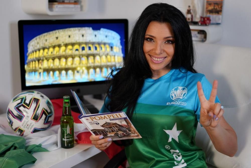 Corina Caragea, câștigătoarea duelurilor dintre influenceri din cadrul campaniei Heineken "Enjoy the Rivalry"