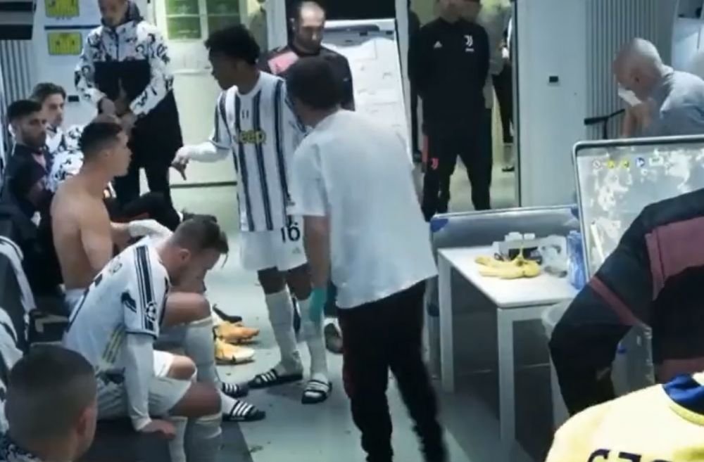 VIDEO Cristiano Ronaldo, așa cum n-a mai fost văzut până acum! Criză de nervi în pauza unui meci