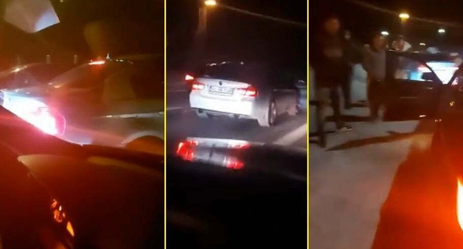 Curse ilegale de maşini pe A4 transmise LIVE pe Facebook: ”Nu vreau să se audă că am făcut pentru bani” - VIDEO