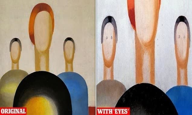 Pictură de 900.000 de euro, vandalizată de un paznic care le-a desenat ochi figurilor din lucrare: "Nu a avut minte” - VIDEO