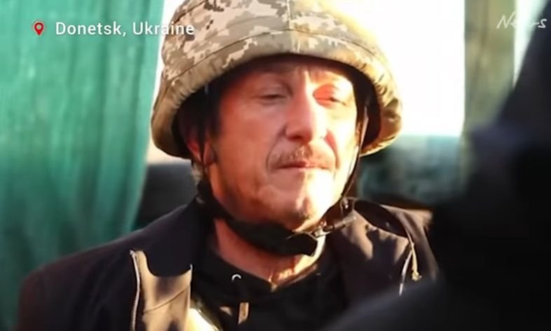 Război în Ucraina. Sean Penn, sub tirurile rușilor! Zelenski: Dă dovadă de un curaj care le lipsește multor politicieni -VIDEO