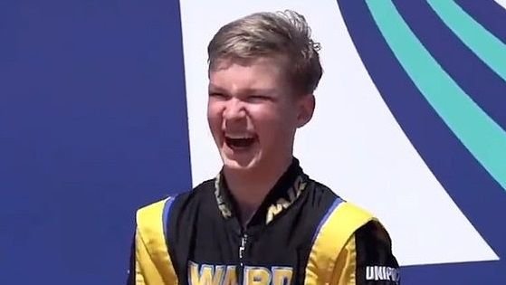 Moment bizar! Un pilot rus de karting a făcut salutul nazist, apoi a izbucnit întrun râs isteric - VIDEO