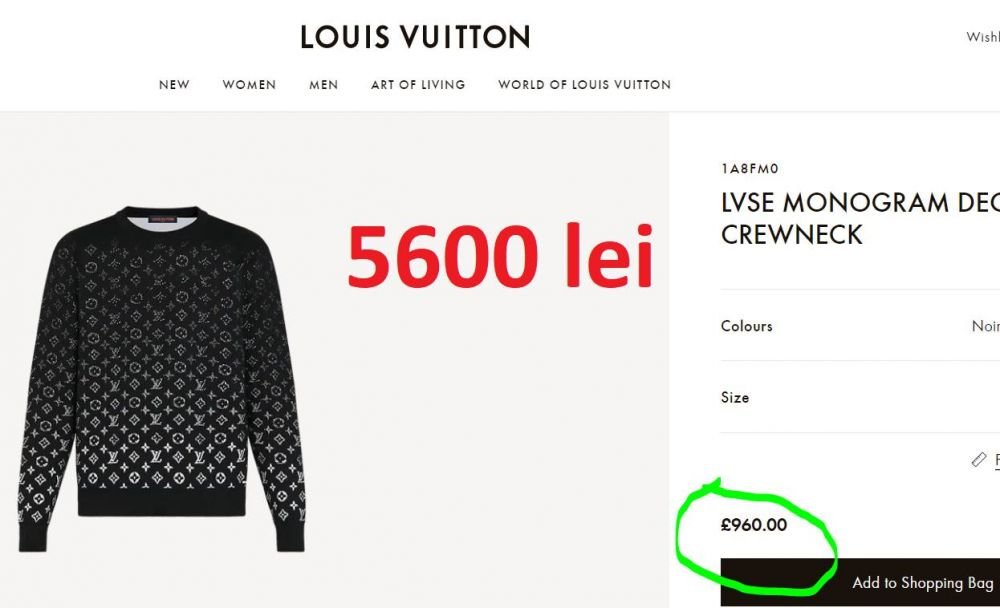 Cât costă puloverul Louis Vuitton purtat de Piedone la DNA. Preț exorbitant - FOTO