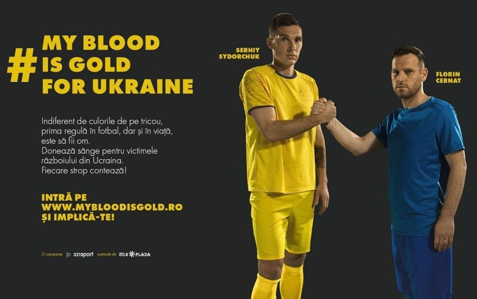 Florin Cernat îndeamnă românii să doneze sânge pentru Ucraina