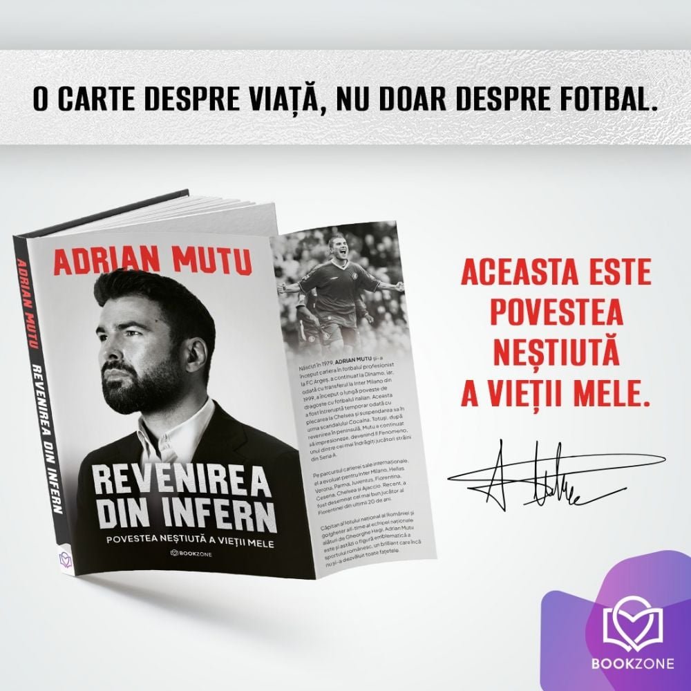 Adrian Mutu: “Am recunoscut din prima că am consumat cocaină! Au început să tragă în mine din toate pozițiile”