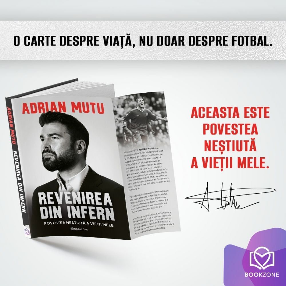 Adrian Mutu: “Am recunoscut din prima că am consumat cocaină! Au început să tragă în mine din toate pozițiile”