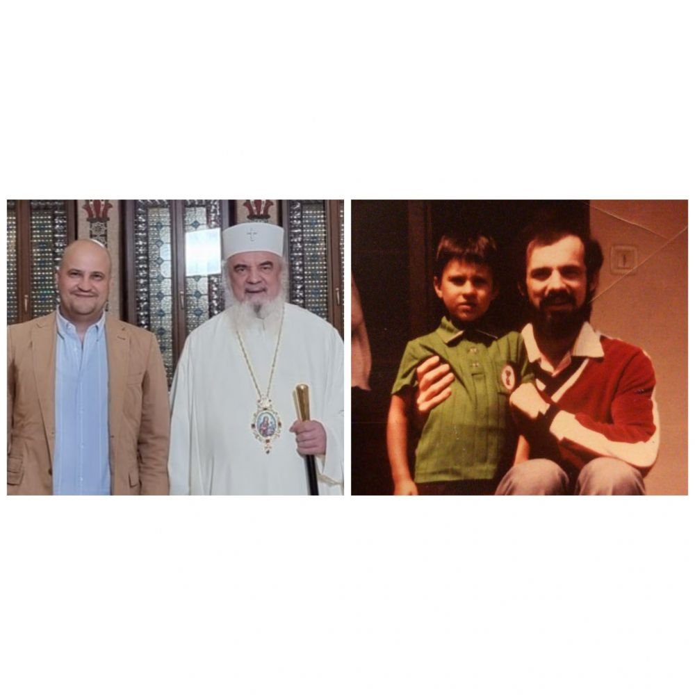 Cum arăta Patriarhul Daniel când era tânăr. Șerban Huidu, cuvinte de laudă: "Un om jovial și hâtru" FOTO