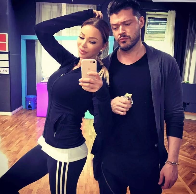 Bianca Drăgușanu și Victor Slav, împreună în prima zi de școală a fetiței lor