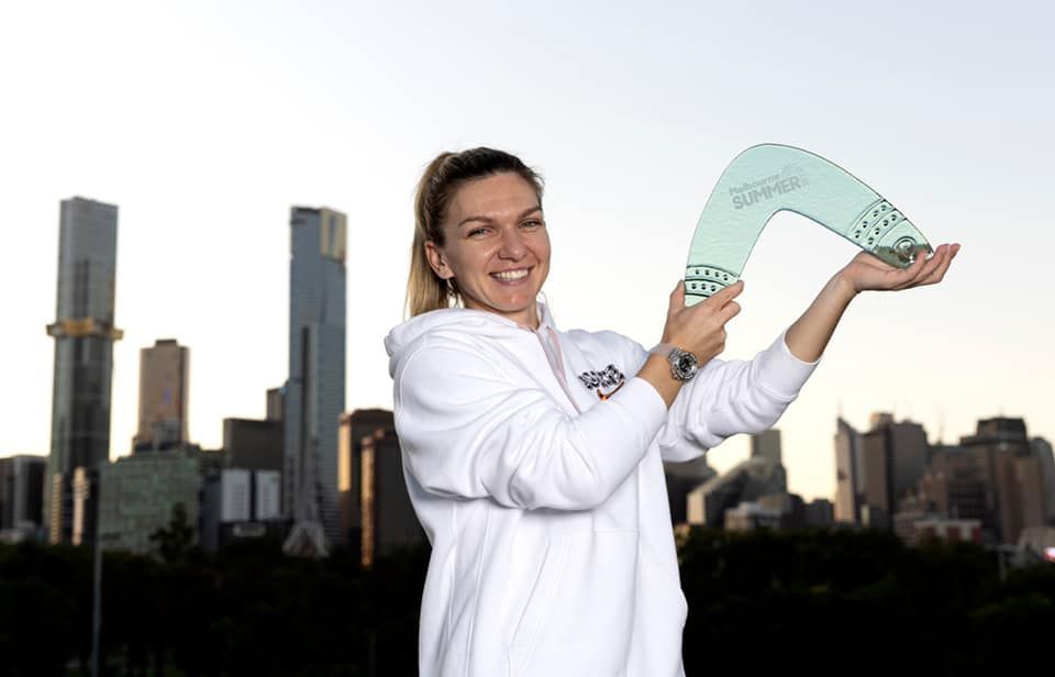 Simona Halep, în cea mai bună formă! A dat tenisul pe box. VIDEO din timpul antrenamentelor