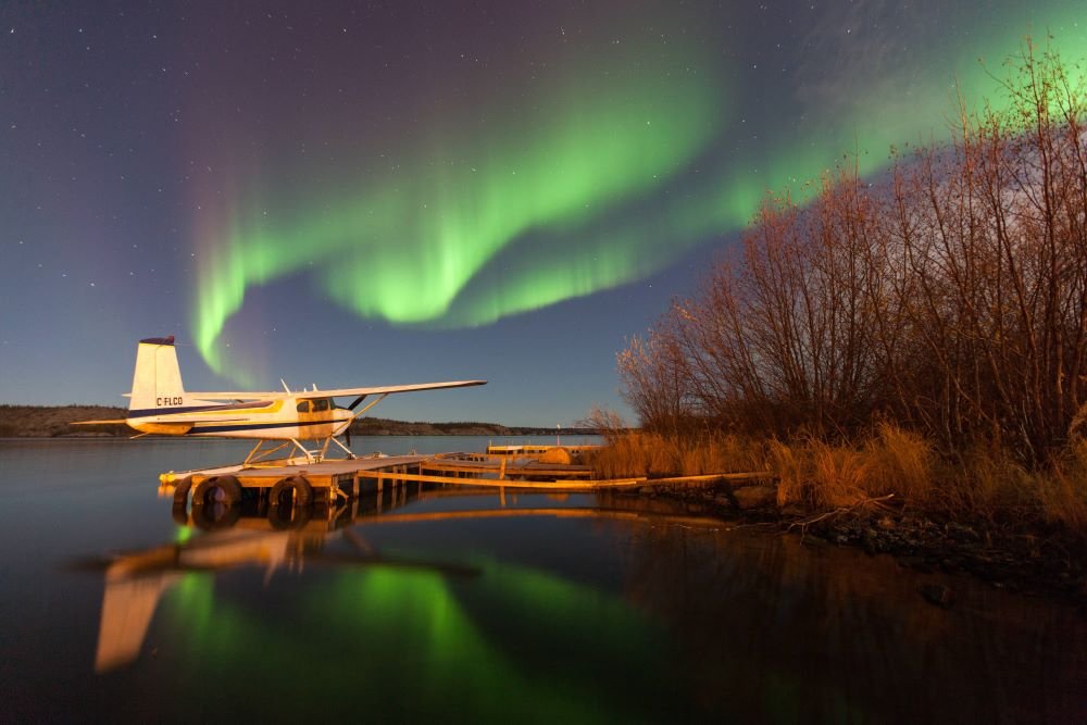 Un pilot a întors avionul pentru ca pasagerii să admire aurora boreală