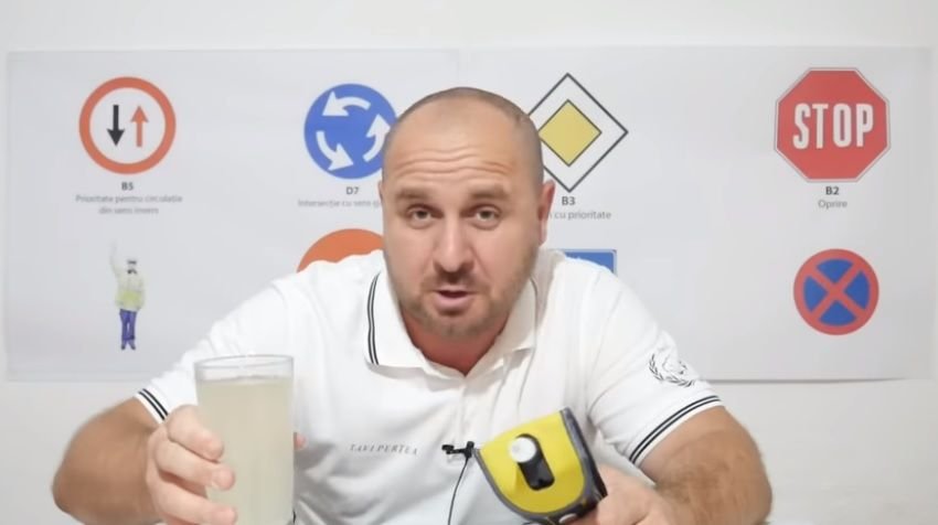 Fără permis de la socată sau înghețată? Experimentul realizat de polițistul vlogger Tavi Perțea VIDEO