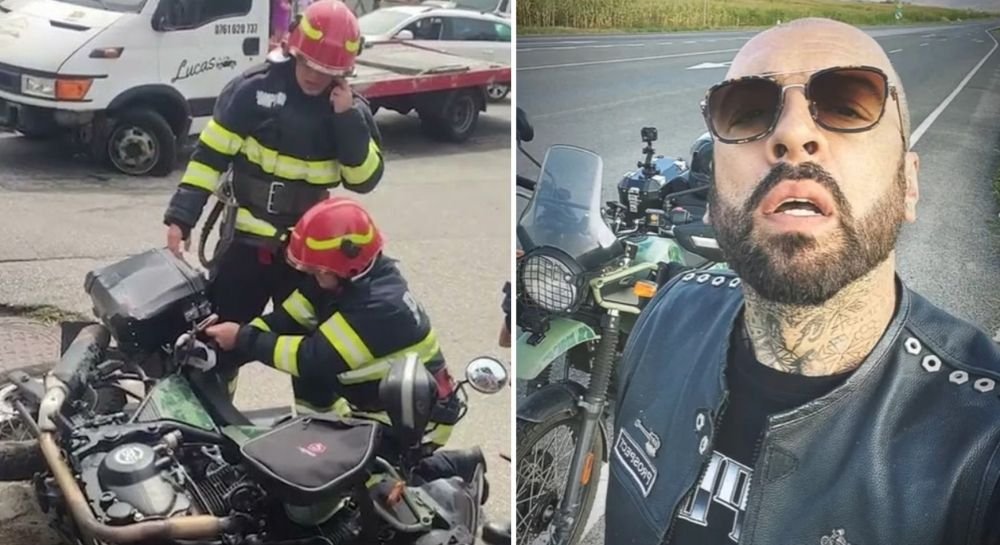 CRBL, prima reacție după ce a făcut accident cu motocicleta! Mesaj de pe patul de spital