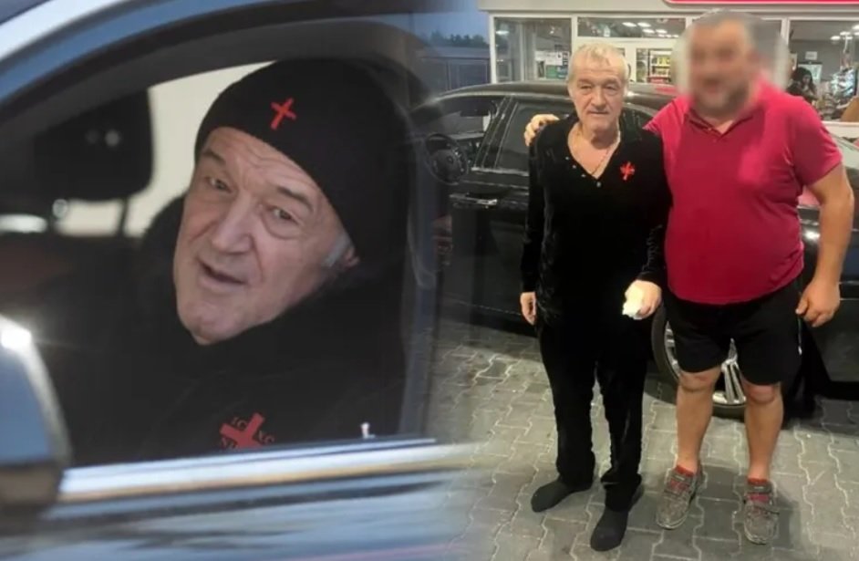 Gigi Becali își conduce Rolls-Royce-ul doar în șosete. Victor Becali dezvăluie care este motivul